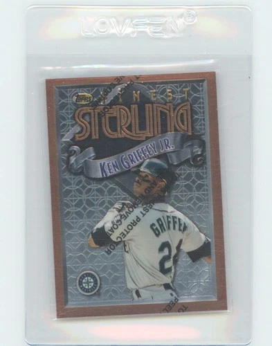 1996 Topps finest Sterling 24  Ken Griffey Junior