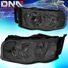 For 2002-2005 Dodge Ram 1500 2500 3500 Smoked Lens Clear Corner Headlightlamps For 2002-2005 Dodge Ram 1500 2500 3500 Smoked Lens Clear Corner Headlightlamps
