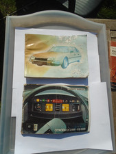 Owners manuals Citroen CX 2000 / 2200 saloon/ estate 1983 2 copies