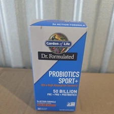 Probiotics Sport+, 50 Billion, 30 Vegetarian Capsules