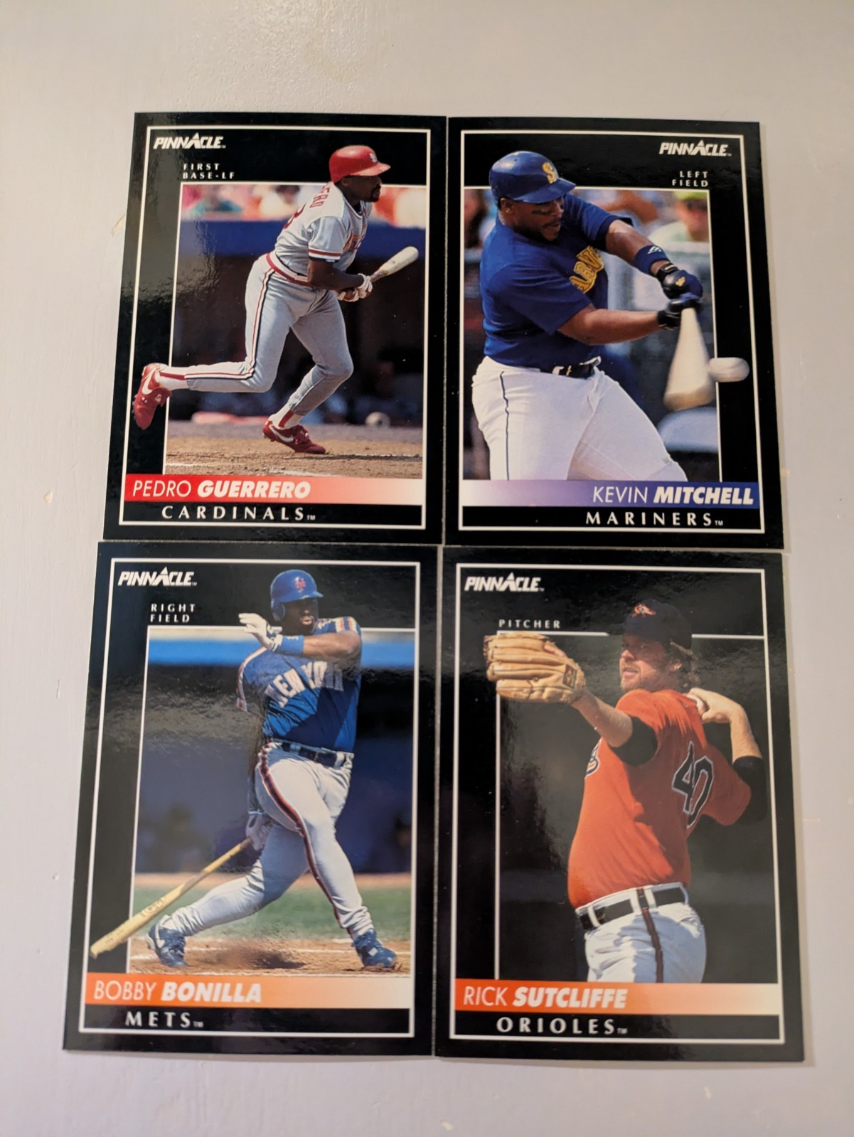 1992 Pinnacle Baseball Cards #201-400 Choose Your Cards
