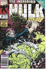 THE INCREDIBLE HULK #385 MARVEL COMICS 1991 BAGGED AND BOARDED