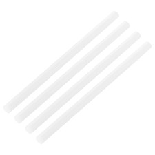 ABS Plastic Rod round Solid Bar 10 Mm X 200Mm White for DIY Model Material, Arch