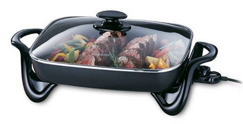 Presto 6852 16" Electric Skilletw/ Glass Cover (06852)
