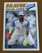 2026 Topps Heritage - Michael Harris II #342 Atlanta Braves Base