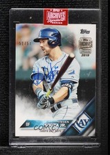 2019 Topps 51/57 Steven Souza Jr (2018 Topps) #18T-324 Buyback Auto 0h28