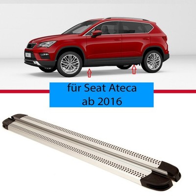 Alu Trittbretter Schweller Flankenschuz für Seat Ateca ab 2016
