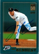 2001 -Joe Kennedy- Topps Traded Autograph/Signed/Auto Rookie Card #T253. rookie card picture