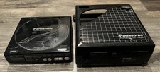 Vintage Panasonic Portable CD Player SL-NP3  SH-CDB3 Carrying Case Untested