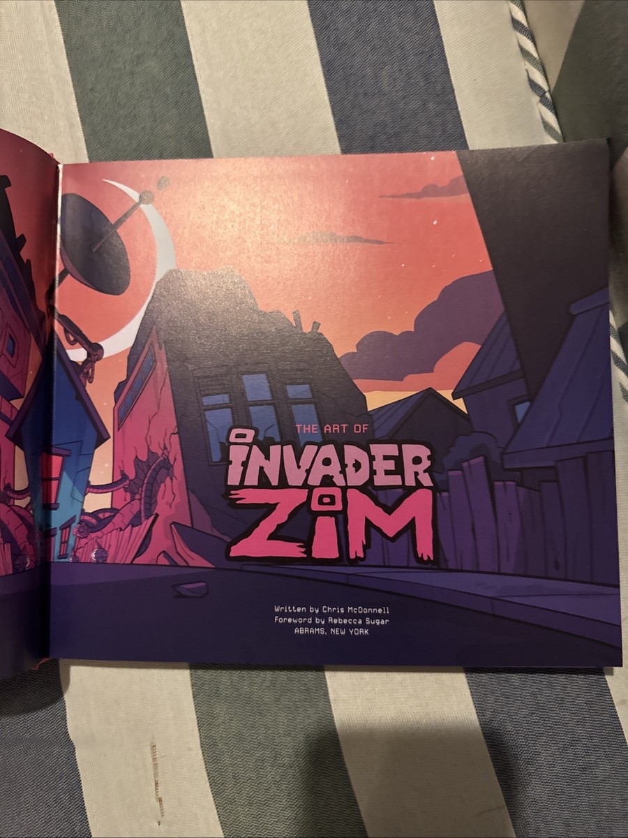 Art of Invader Zim by Chris McDonnell (2020, Hardcover) for sale