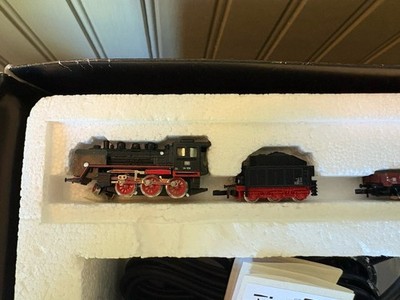 Märklin Mini-Club 81565 Z Scale Steam Train Set w/ Track – Tested
