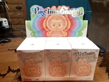 Labubu pop mart authentic big into energy. NEVER OPENED OR SCRATCHED