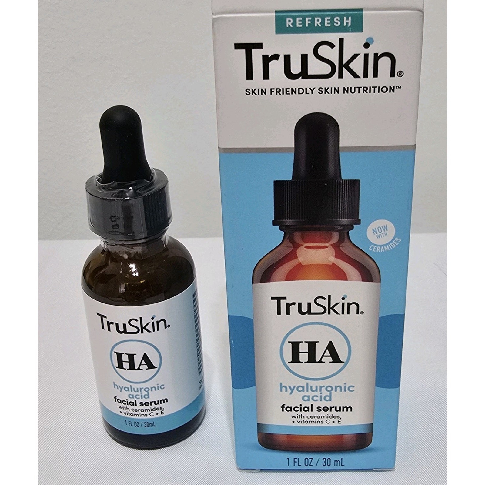 TruSkin Hyaluronic Acid Serum with Vitamins C & E 1 oz