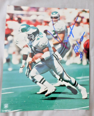 Vaughn Hebron Philadelphia Eagles 8x10 Signed Photo Auto