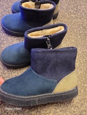 Toddler Boots Size 8, 2 Pairs, Cat  Jack Shoes, with Warm Inside- Brand New