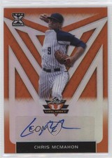 2020 Leaf Valiant Orange Prismatic 27/75 Chris McMahon #BA-CM4 Auto nd3