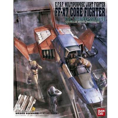 [U.C.HARD GRAPH] 1/35 E.F.S.F. Fighter FF-X7 Core Fighter Plastic model kit