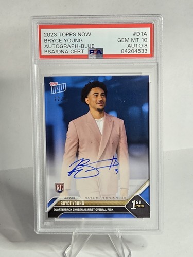 Bryce Young [Auto] #D1A 2023 Topps Now card