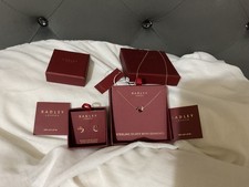 Radley Hatton Gardens Rose Gold Dog Moon Earrings and Necklace * reduced price *