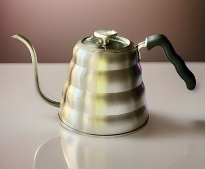 Bean Envy Stainless Steel Gooseneck Coffee Drip Stove Top Kettle 1.2L 10 x6 