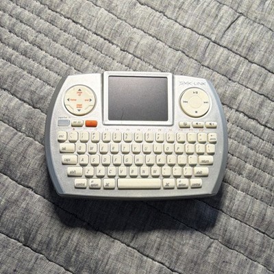 SMK-Link Wireless Ultra-mini Touchpad Keyboard White Built-In Touchpad QWERTY