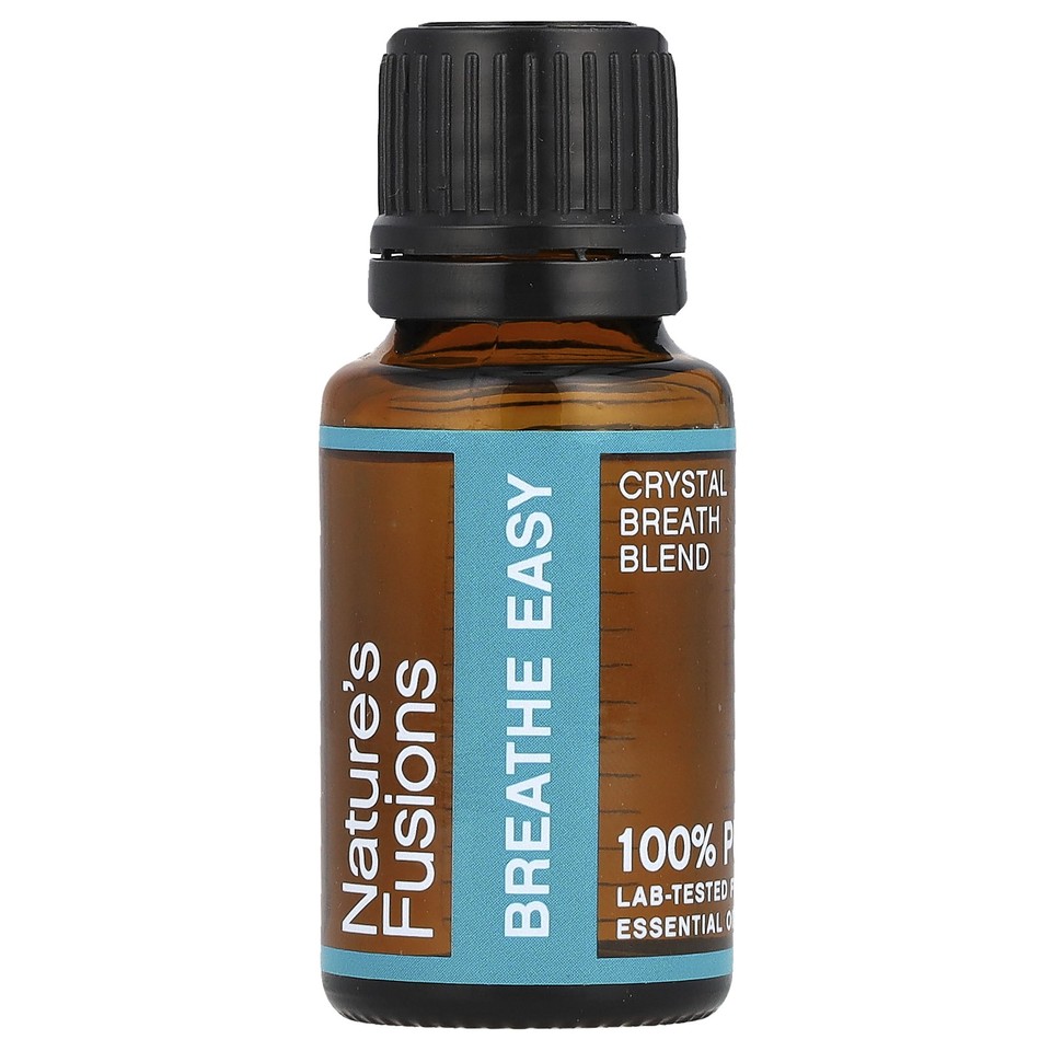 100% Pure Essential Oil, Breathe Easy , 15 ml