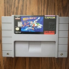 AUTHENTIC!  Mega Man X2   GAME ONLY   - SUPER NINTENDO SNES -TESTED & WORKING