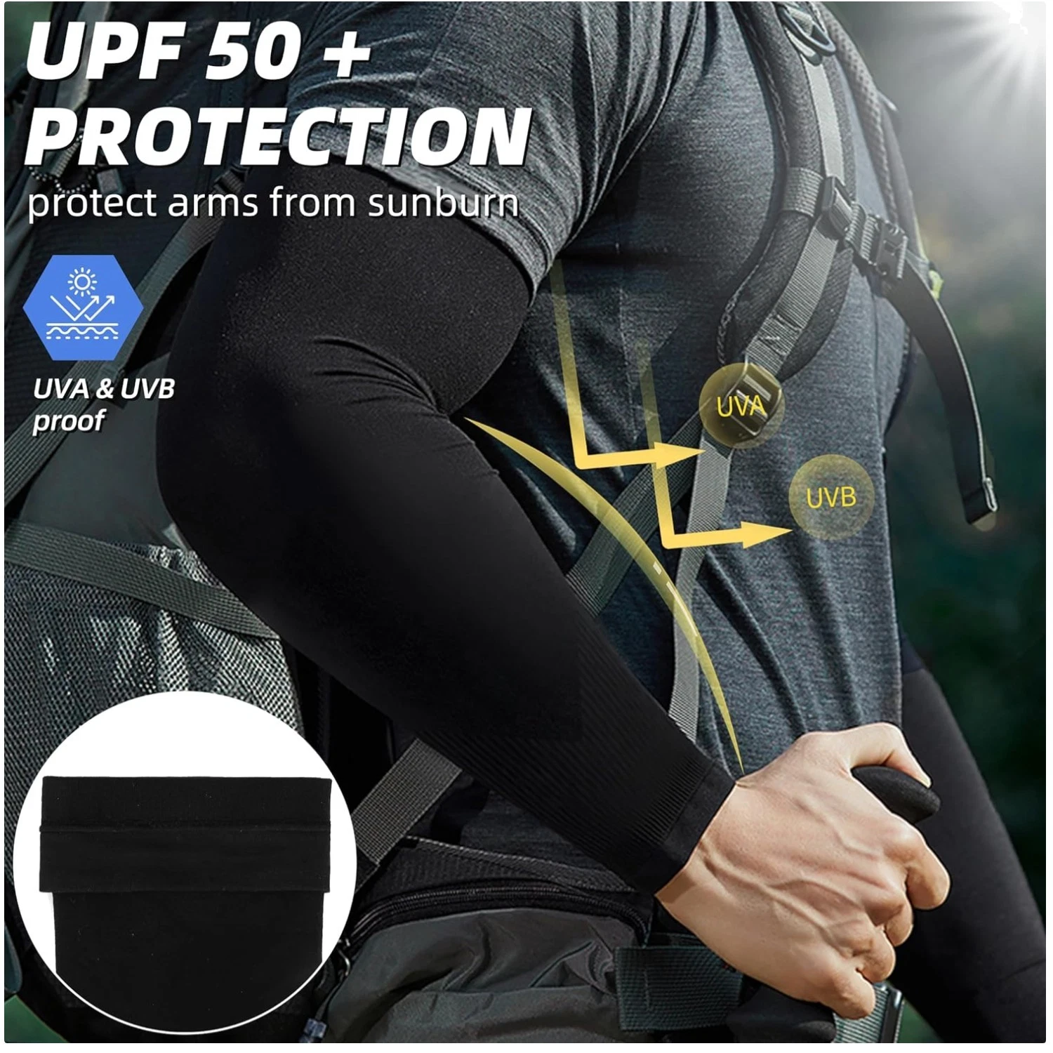 Durable Anti-Pilling UV Protection Arm Sleeves
Opens in a new window or tab