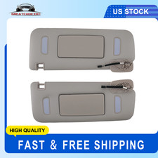 Right + Left Sun Visors for 2007-2014 Cadilla...