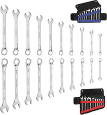 20-Piece Metric & SAE Combination Wrench Set