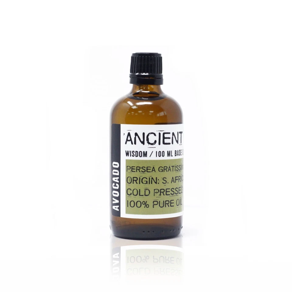 ANCIENT WISDOM SRO, Avocadoöl | Persea Gratissima – 100ml – Reichhaltiges Pflegeöl für trockene Haut
