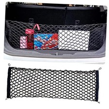 Car Rear Cargo Net with Good Elasticity Tensile Strength Trunk Net Organizer