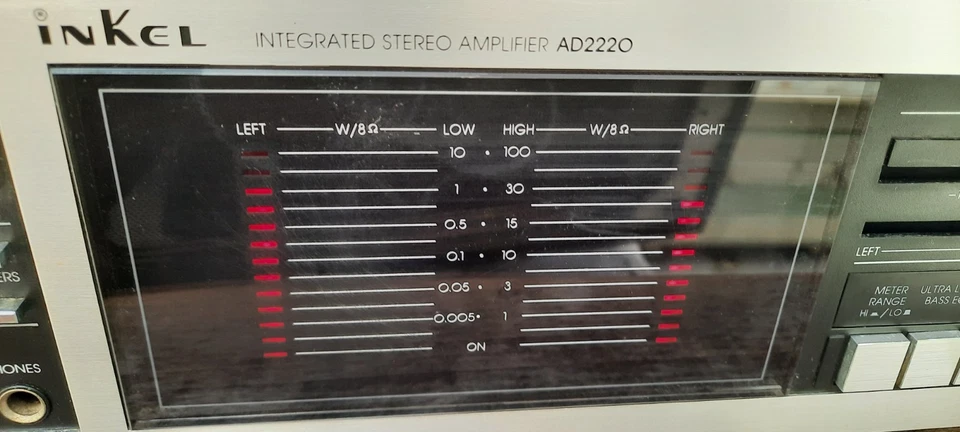 AMPLI VINTAGE INKEL AD2220 IDEM A SHERWOOD AD-2220 - Immagine 4 di 4