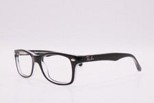 RAY-BAN RB 1531 3529 BLACK CLEAR AUTHENTIC FRAMES EYEGLASSES 46-16