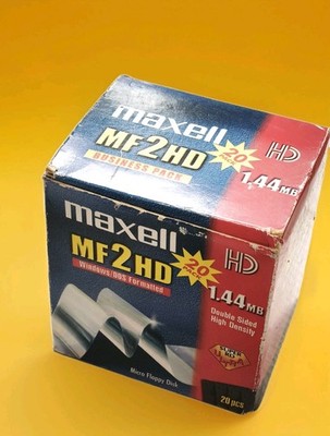 20er Maxell MF2HD Disketten Super RD Ultra Dos Formatted Floppy Disk