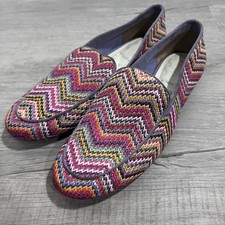 Franco Sarto Jiana 2 Multi Colored Slip On Loafers Flats Women s Size 6.5