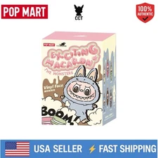* USA * NEW Authentic Labubu Monsters Exciting Macaron vinyl (Single Blind Box)