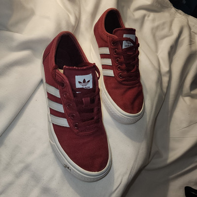 Adidas Red/Burgundy Size 6 Sneakers Style Code CG4791