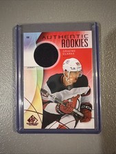 2024-25 SP Game Used Graeme Clarke Authentic Rookies Red Jersey Patch Wild RC