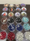Wholesale lot of 12 Pcs Blessed Rosary Necklace Pearl Beads CATHOLIC Religious