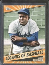 2021 Topps Opening Day - Jackie Robinson #LOB-6 Legends of Baseball - Dodgers