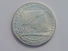 USA - 1 Dollaro - 1987 - PP - 200 Anni di Costituzione - Argento
