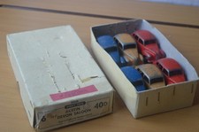 Dinky Toys 40D / 152 Austin Devon Saloon Cars x6 In Original Trade Box 1950s