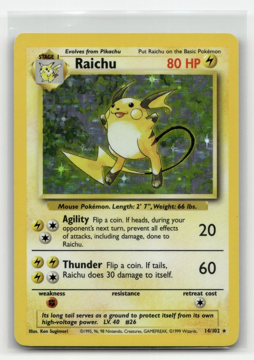 raichu pokemon card price Pokémon Raichu Pokémon TCG Individual Collectible Card Game Cards for sale