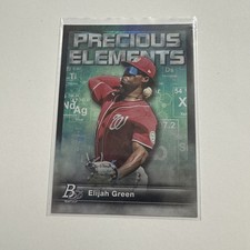 2023 Bowman Platinum #PE-24 Elijah Green Precious Elements