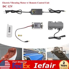 Electric Vibrating Motor For Massage Bed Mini Vibration Motor 3800RPM 8W DC 12V