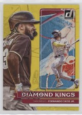 2022 Panini Donruss Diamond Kings Yellow Fernando Tatis Jr #28 0c69