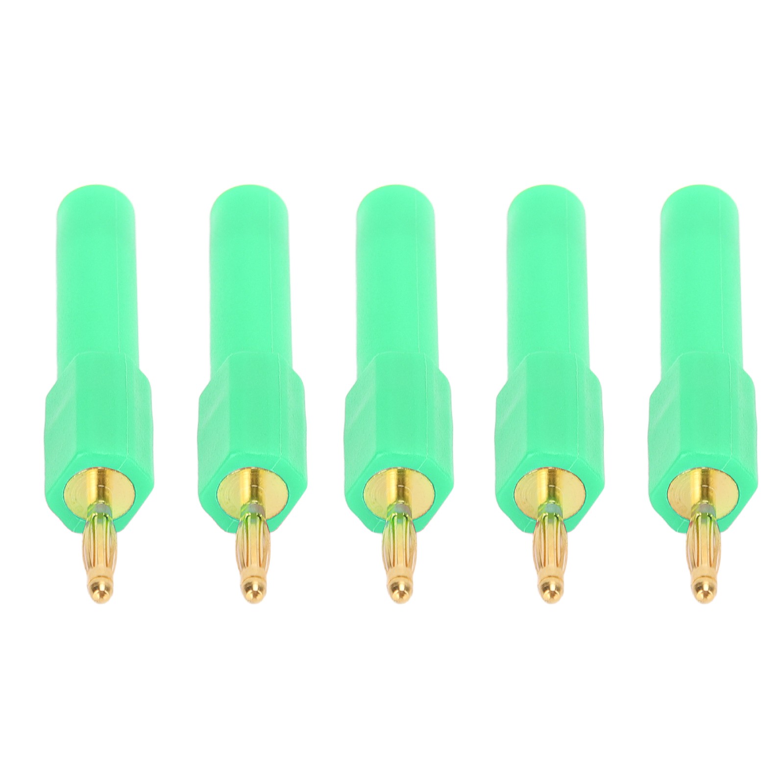 5Pcs Convert Banana Plug Strong Connectivity Good Conductivity 2mm To 4mm Conver