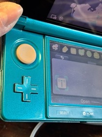 Nintendo 3DS Launch Edition Handheld System Aqua Blue Teal, CTR-001, USA, Tested