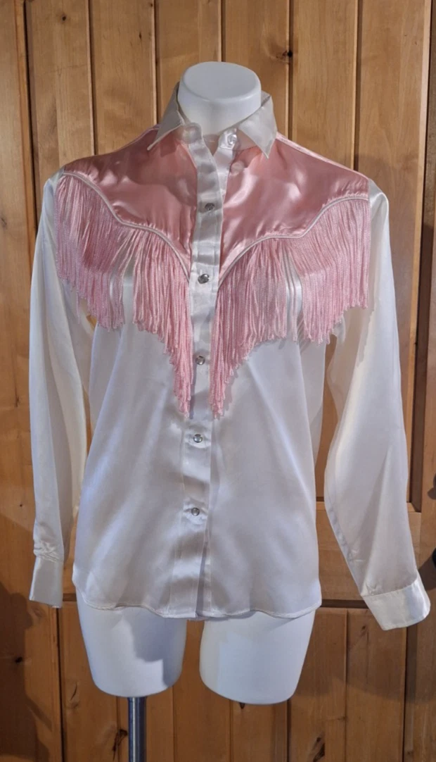 vintage satin western shirt products for sale | eBay